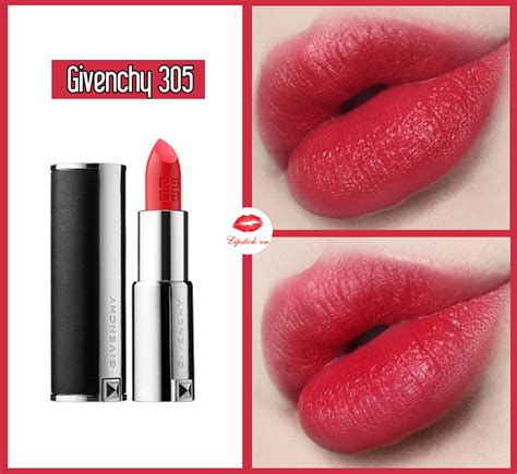 son givenchy 305|givenchy le rouge lipstick.